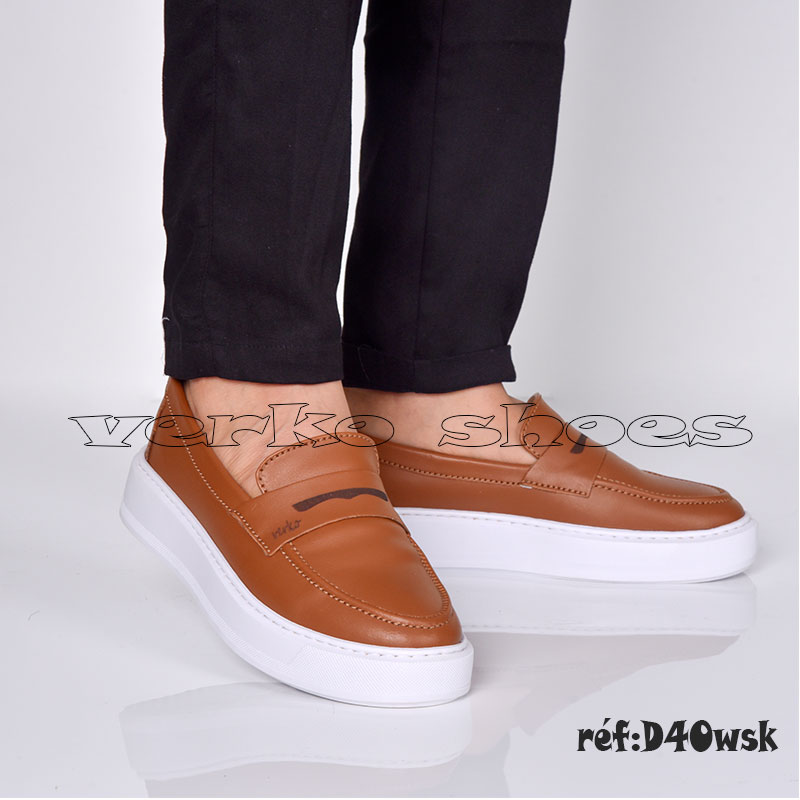 Mocassins Pour Hommes Souple et Hyper Confortable – D40 Wsk