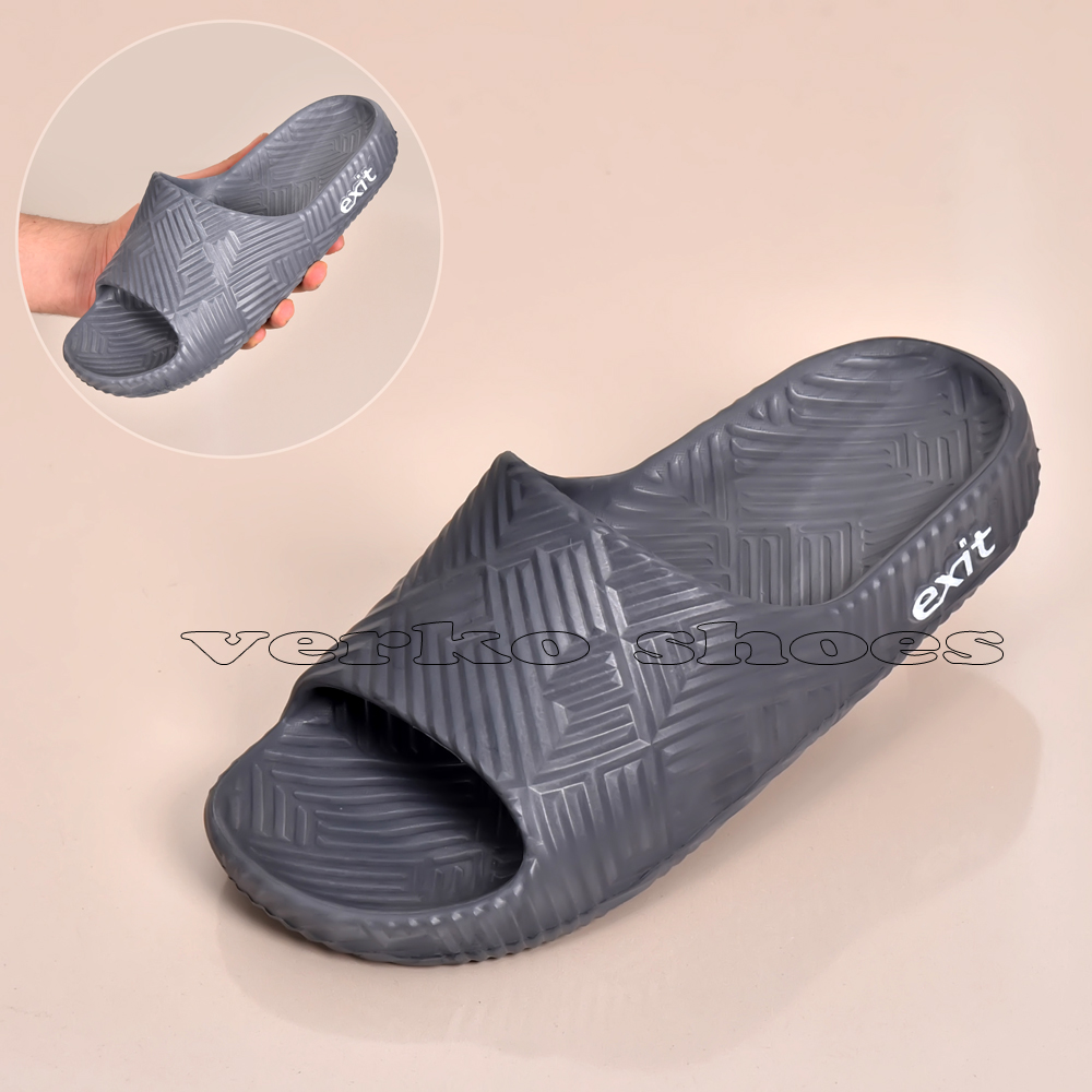 Mules Pour Hommes Souple et Hyper confortable - Réf D19 Gris -