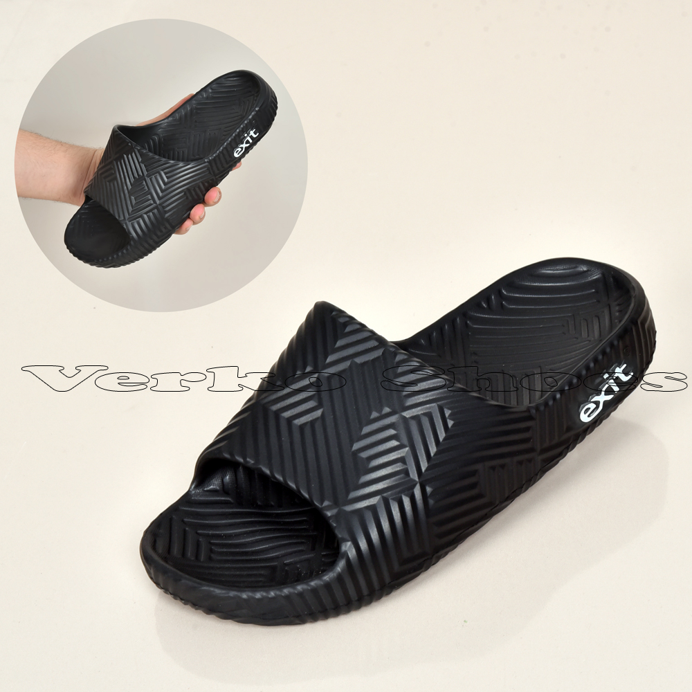 Mules Pour Hommes Souple et Hyper confortable - Réf D19 Noir -