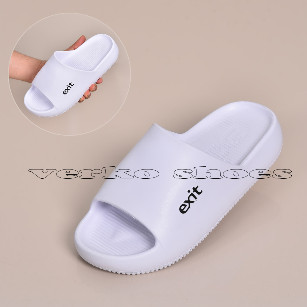 Mules Pour Hommes Souple et Hyper confortable - Réf D20 Blanc -