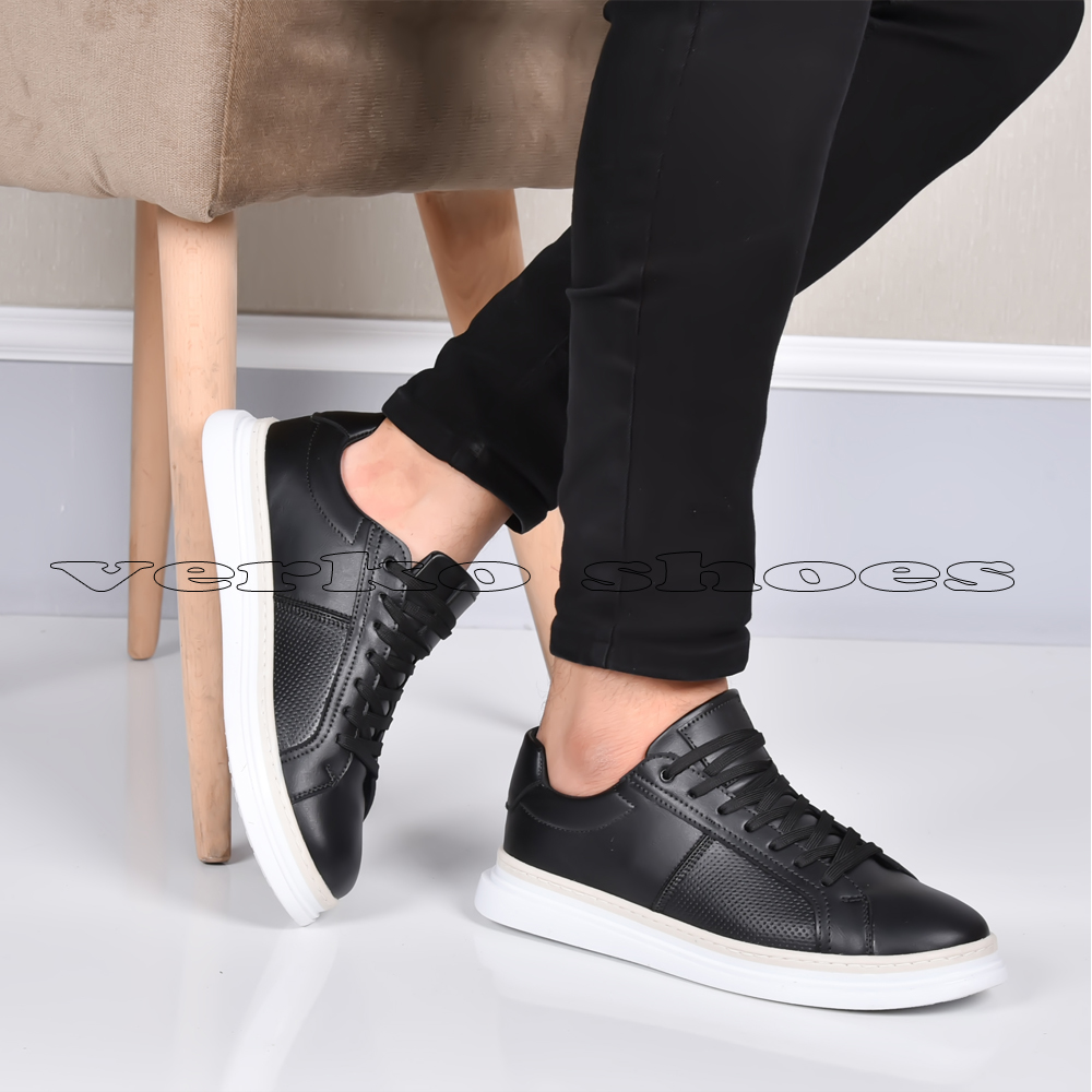 Sneakers Pour Hommes – Réf D30 Noir -