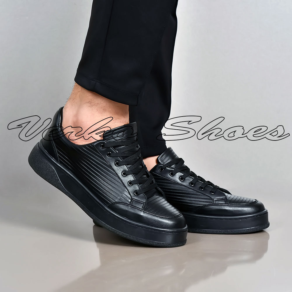 Sneakers Pour Hommes - Réf 7890 Noir -