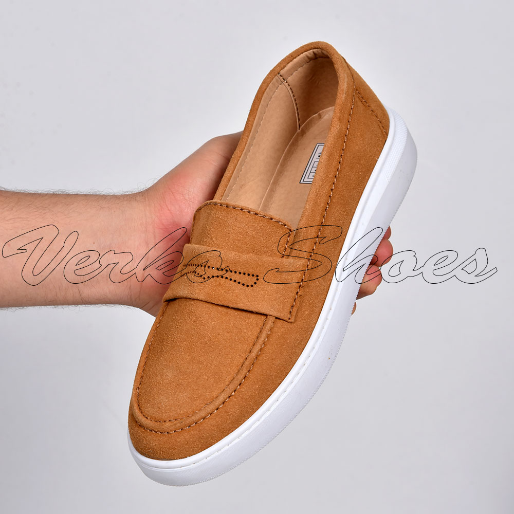 Mocassins pour Hommes Chic et confortable - Réf 2607 Camel - – Image 2