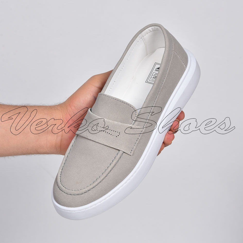 Mocassins pour Hommes Chic et confortable - Réf 2607 Gris - – Image 2