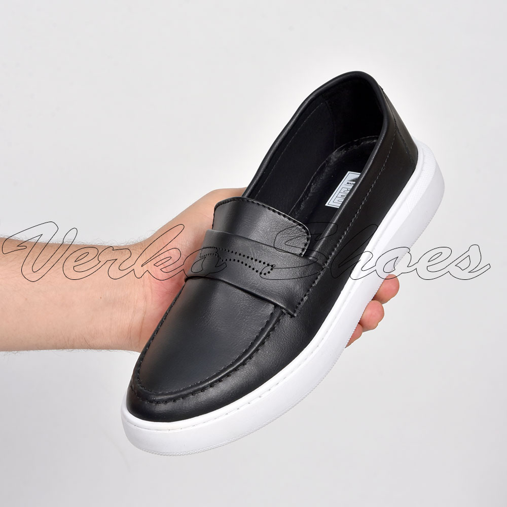 Mocassins pour Hommes Chic et confortable - Réf 2607 Noir -