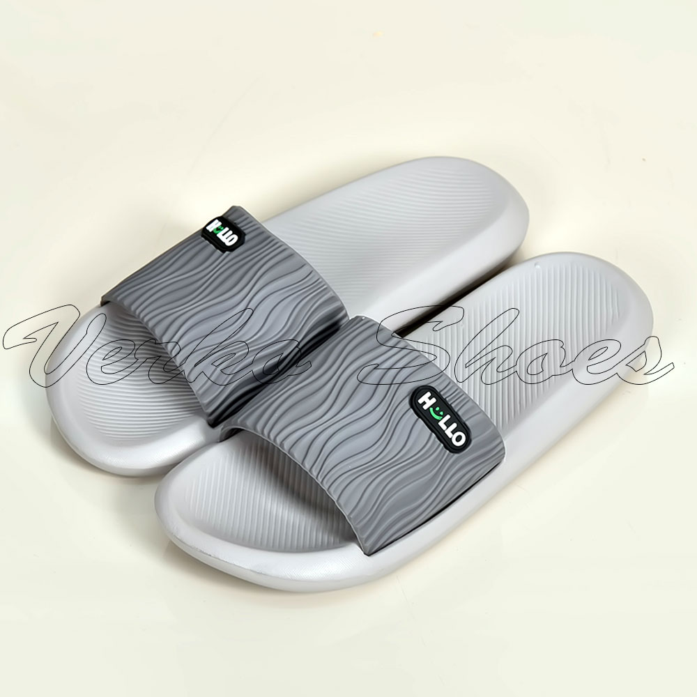 Mules Pour Hommes souple et Hyper confortables - Réf HL1 Gris -