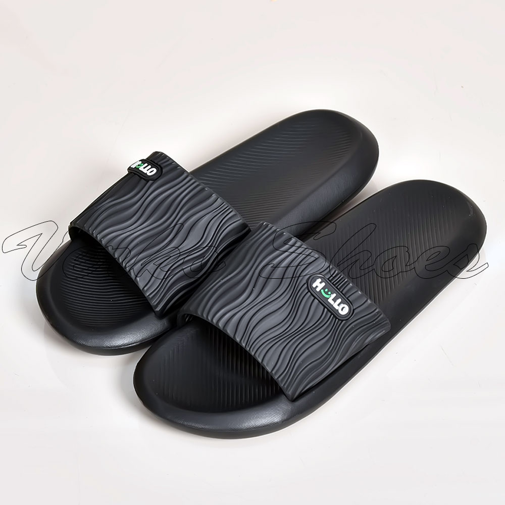Mules Pour Hommes souple et Hyper confortables - Réf HL1 Noir -