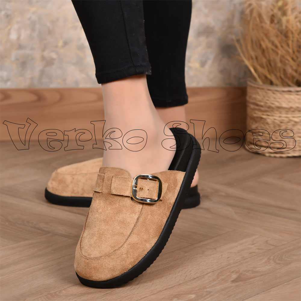 Mule Confort Daim - Pour femmes - 980 Top -